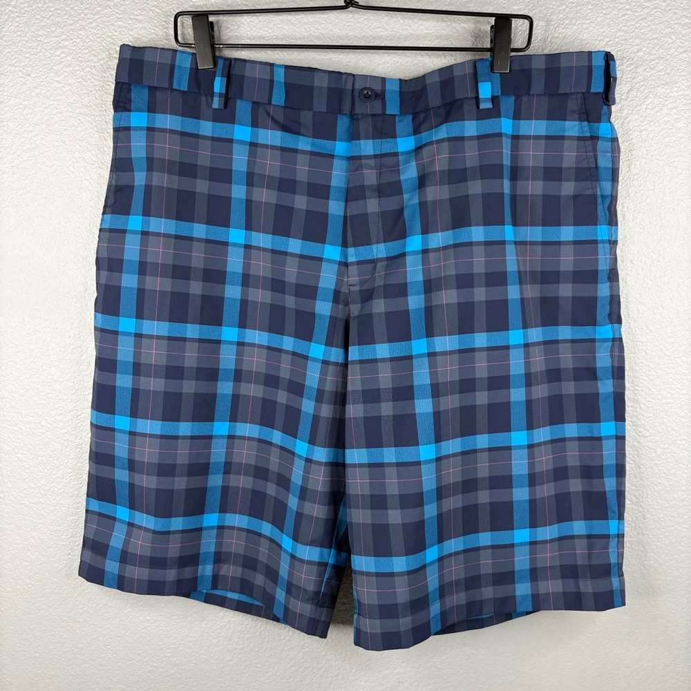 Nike Golf Men’s Blue Plaid Shorts
